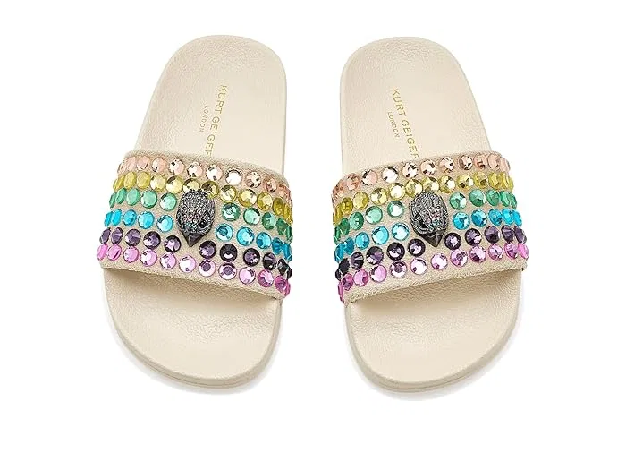 Сандалии Mini Meena Eagle Kurt Geiger London Kids, Pastel Rainbow — фото 3