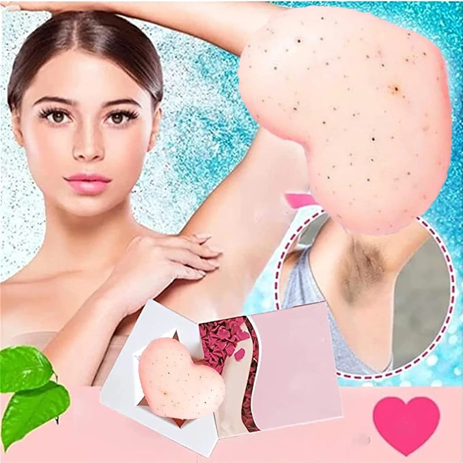 Натуральное отбеливающее мыло Peachglory с персиковым ароматом, 2 шт. Nihexo