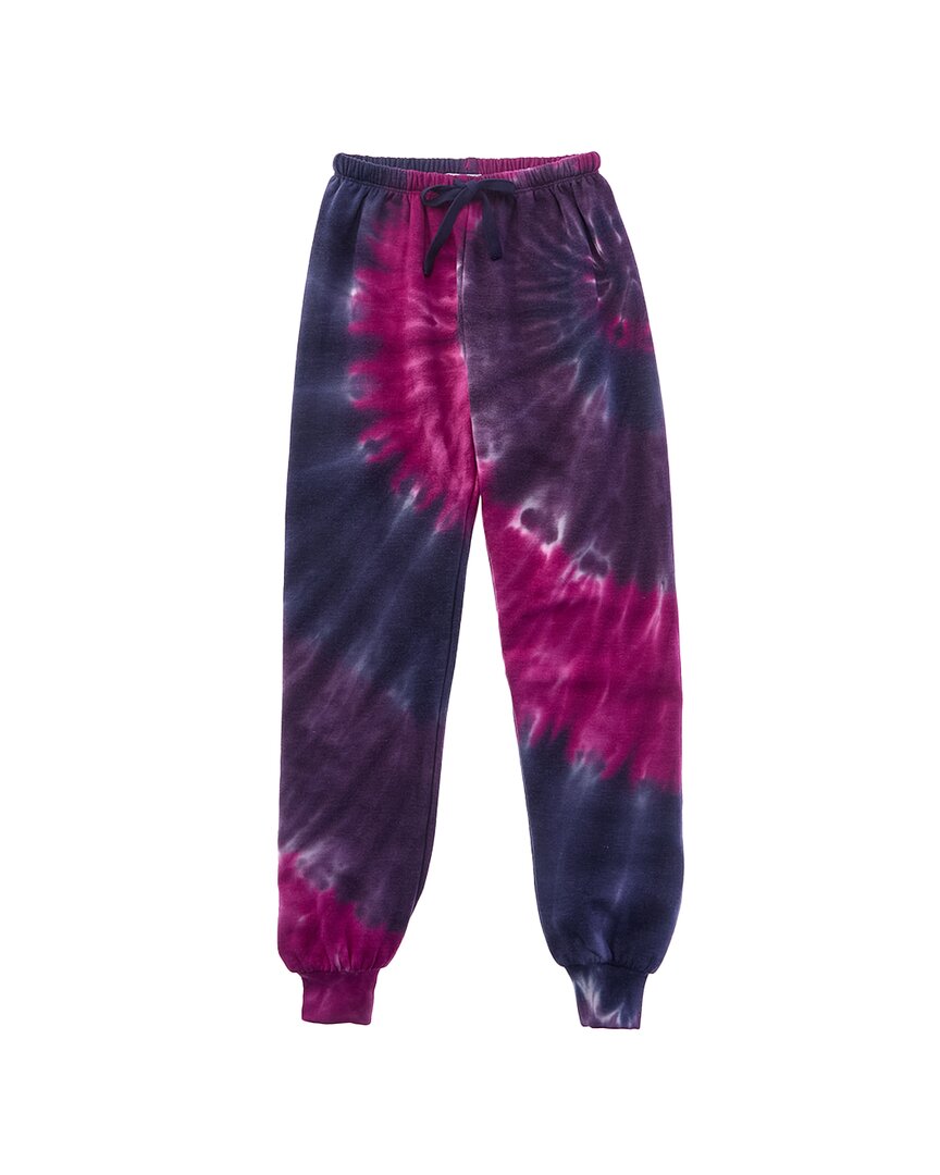 

Великолепные спортивные брюки в стиле диско с эффектом тай-дай Splendid, розовый