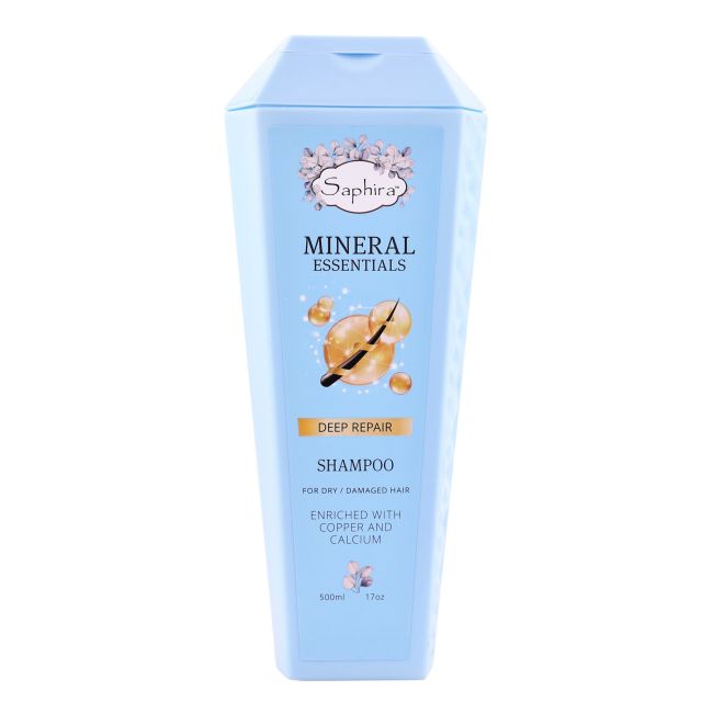 

Mineral Essentials by Saphira шампунь для глубокого восстановления волос, 500 мл