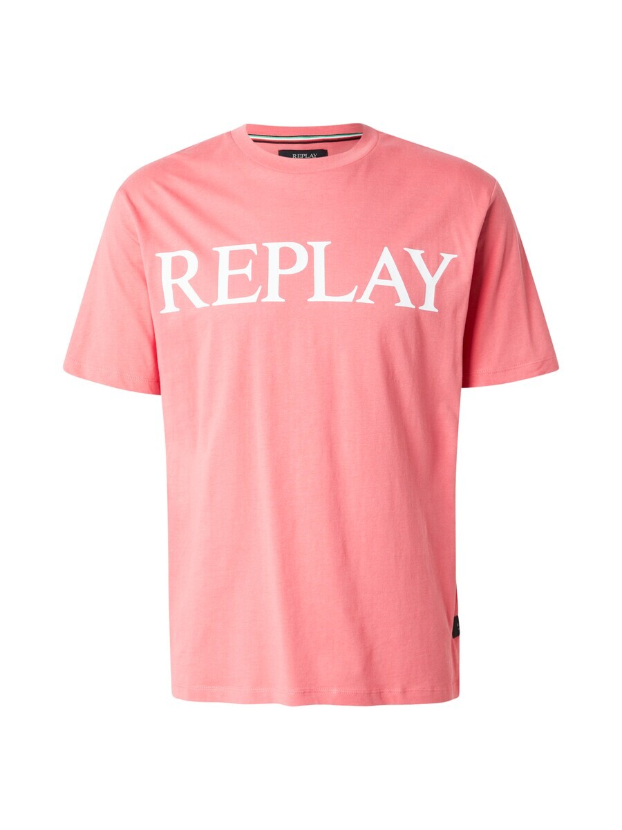 

Классическая футболка REPLAY Shirt, цвет pastel red