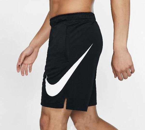 Шорты large swoosh logo training shorts black Nike, черный — фото 4