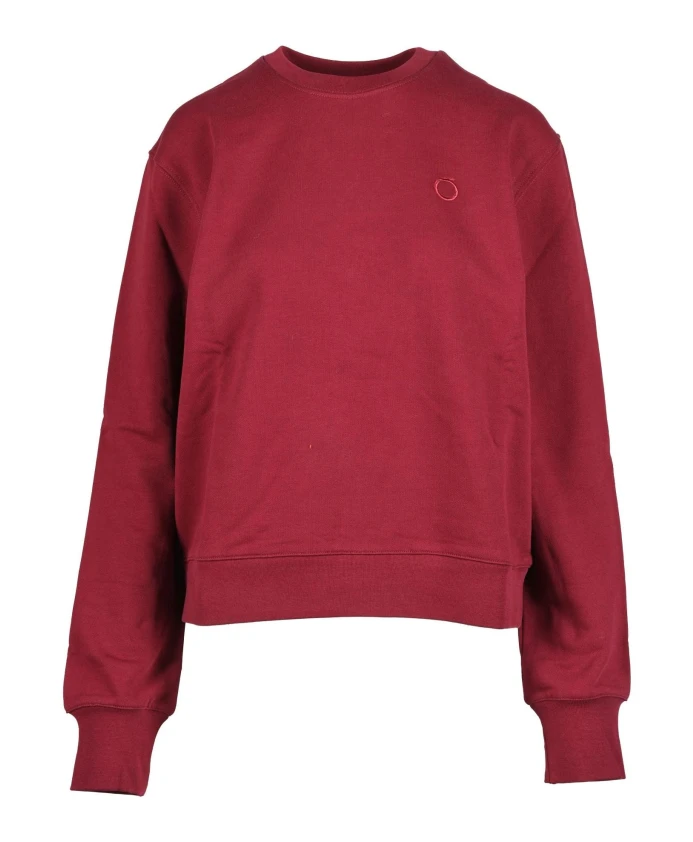

Хлопковый свитер Trussardi, красный