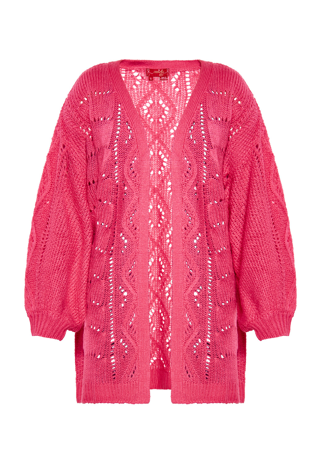 

Толстовка Swirly Cardigan, розовый