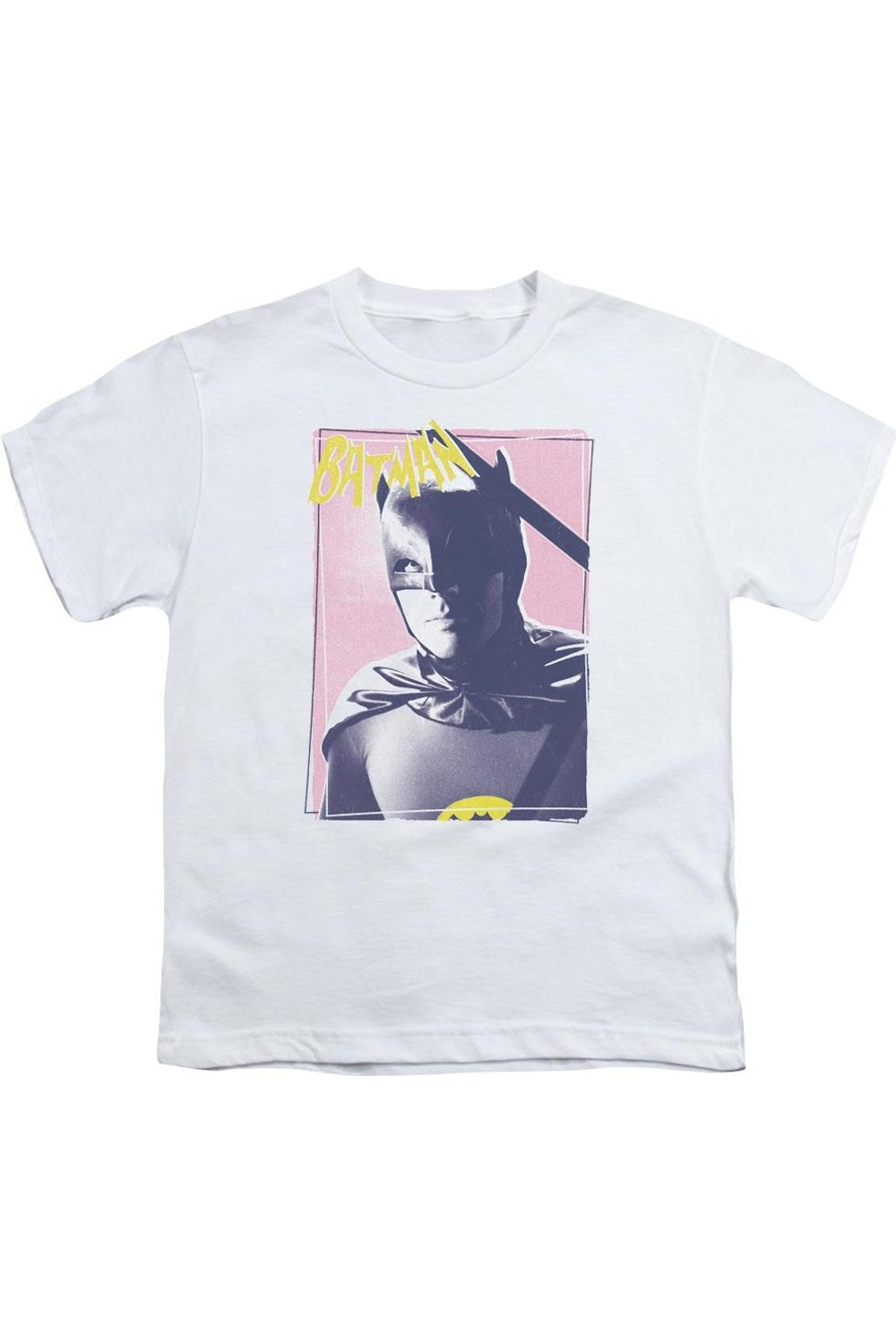 

Футболка с коротким рукавом для детей Batman Classic TV Wayne в стиле 80-х Gildan, белый
