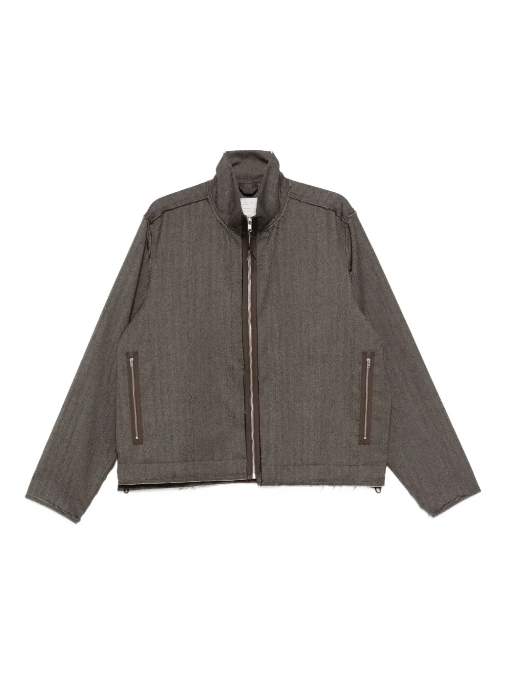 

Полосатая куртка на молнии Camiel Fortgens, коричневый