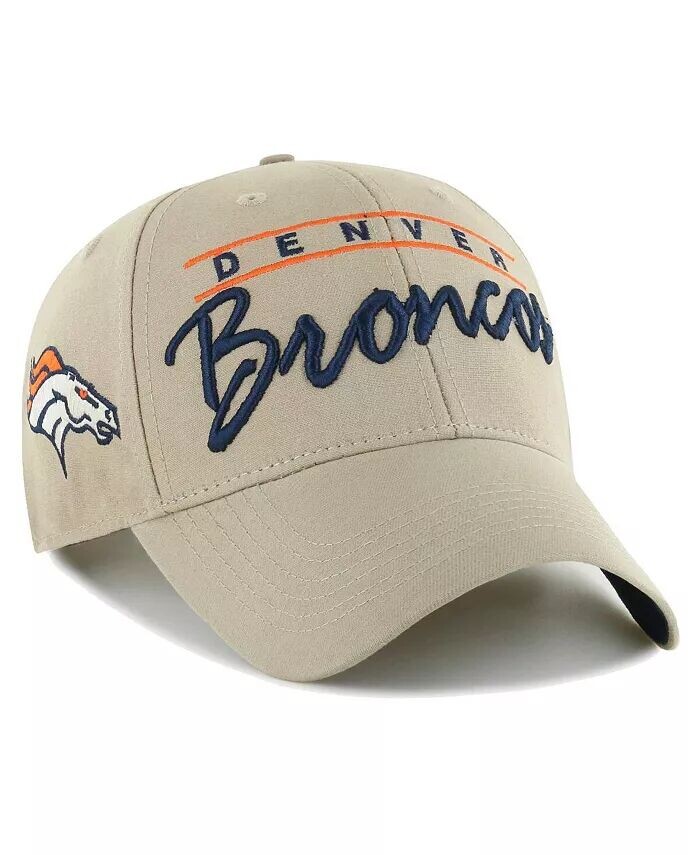 

Мужская регулируемая кепка Denver Broncos Atwood MVP цвета хаки '47 Brand