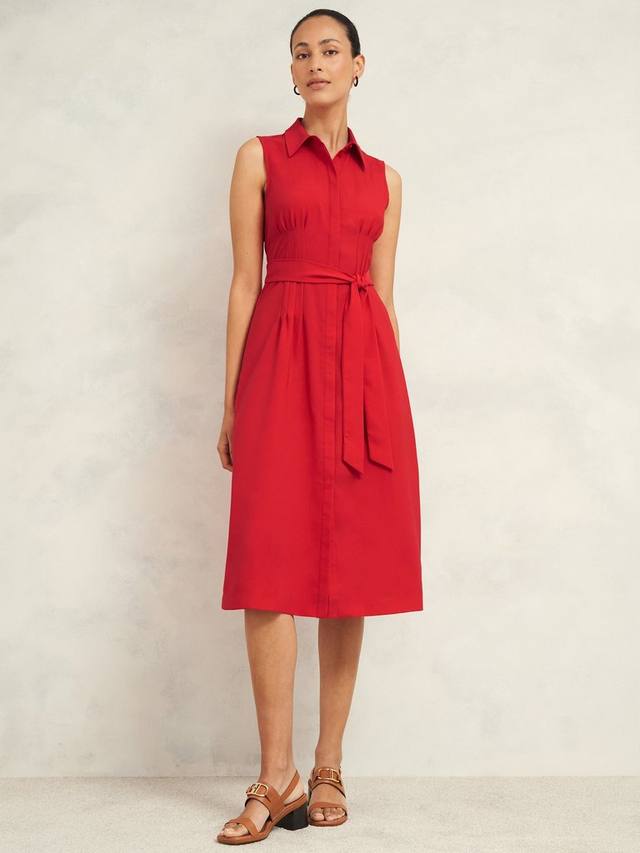 

Миниатюрное платье сандры Hobbs, цвет Begonia Red