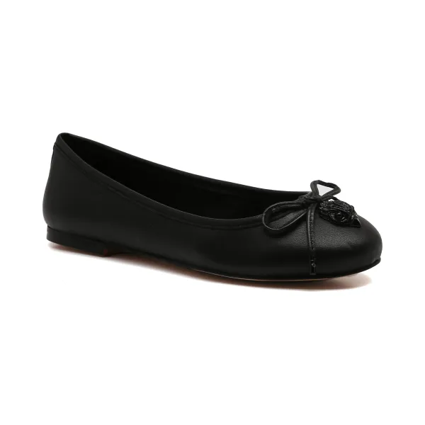 Кожаные балетки Eagle Kurt Geiger, черный