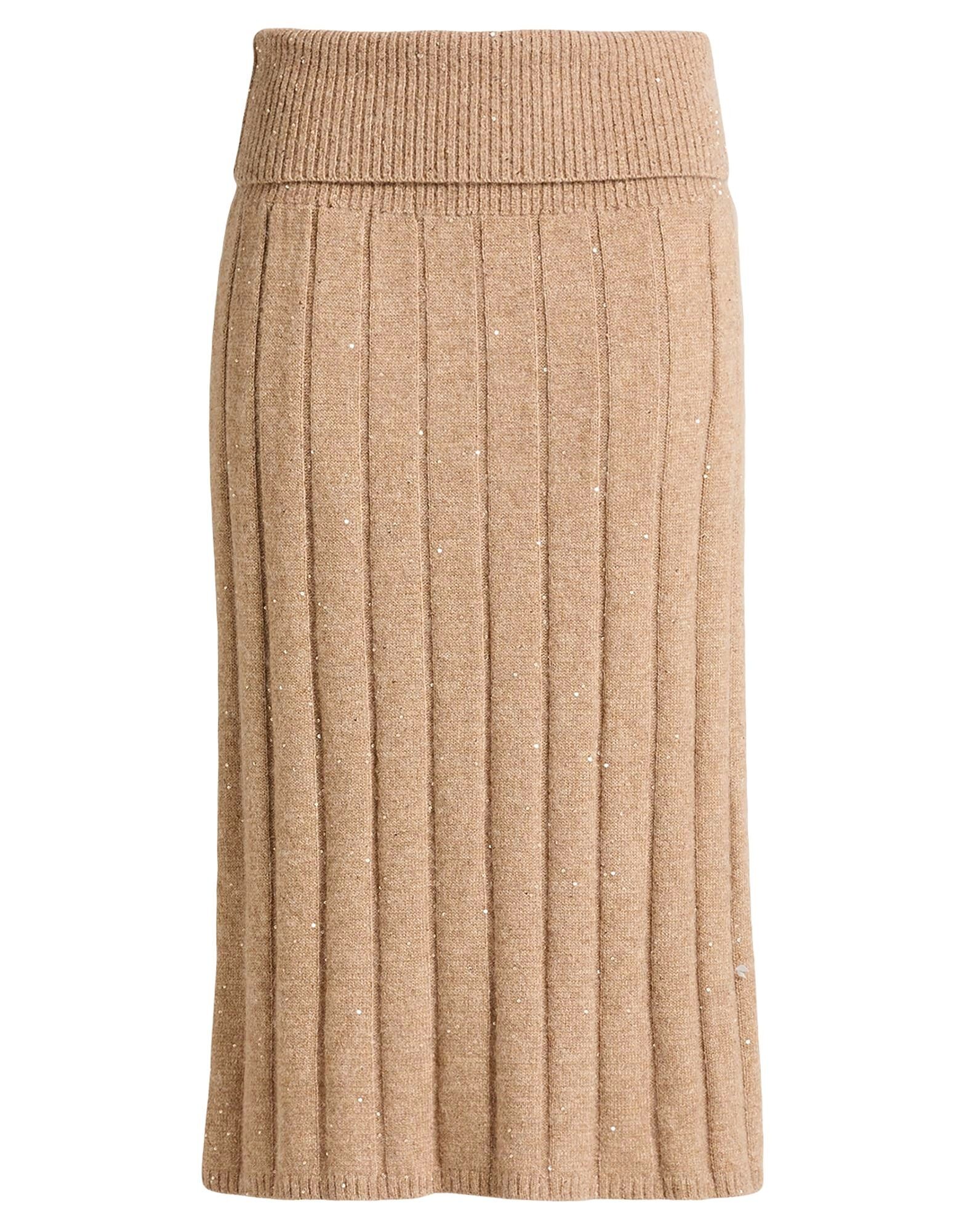 

Юбка миди Fabiana Filippi, светло-коричневый