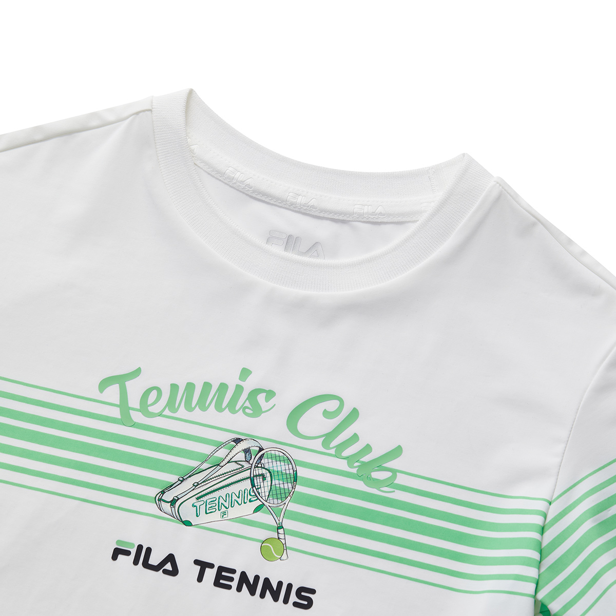 FILA KIDS Футболка Jade White для детей 3-7 лет — фото 4