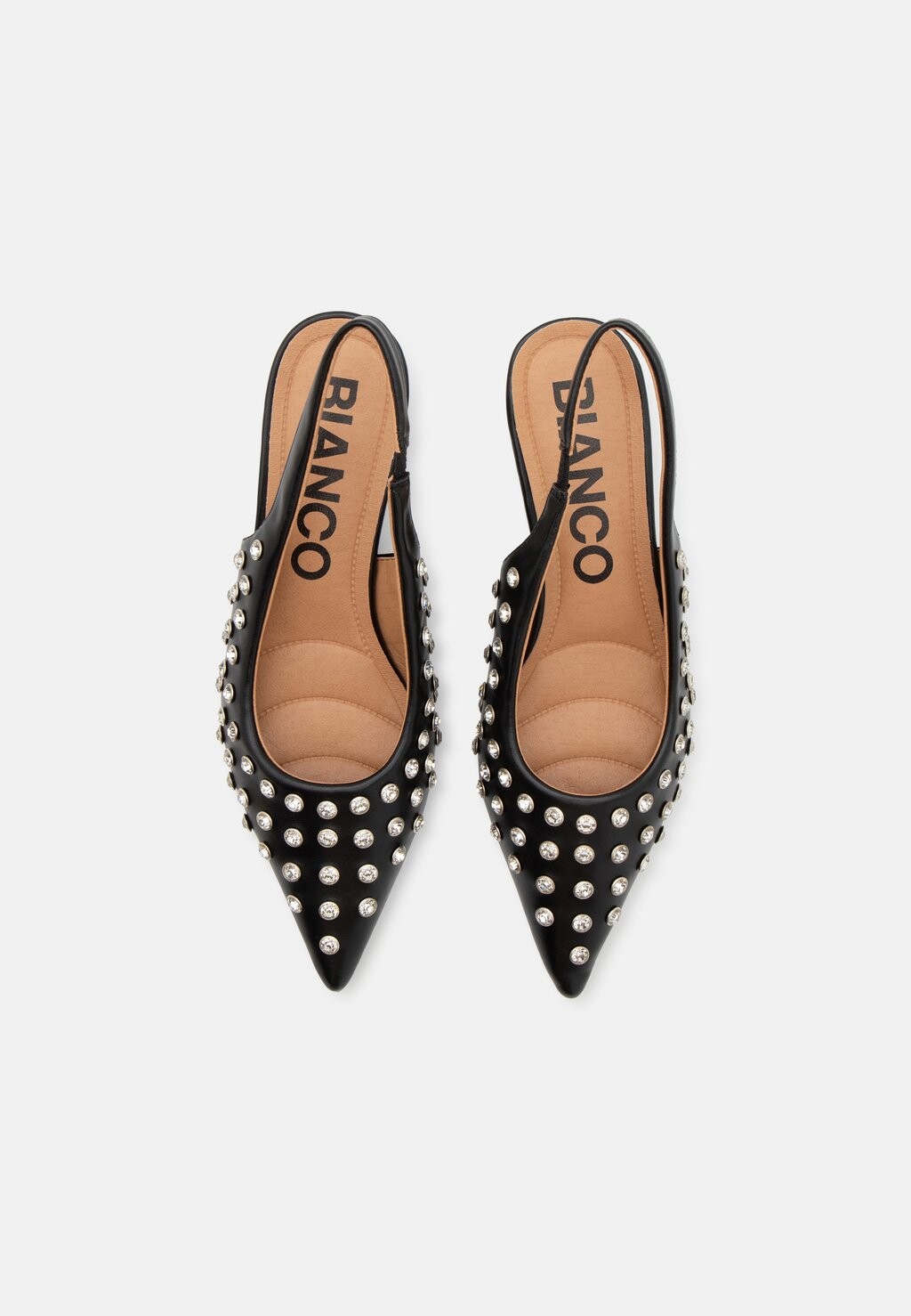 Классические туфли на каблуке BIAKRISTIN KITTEN HEEL SLINGBACK Bianco, черный — фото 2