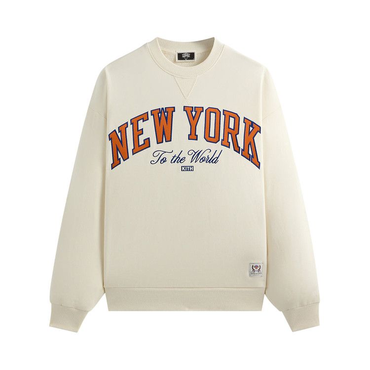 

Свитер Kith For The New York Knicks Vintage Nelson Crewneck, Sandrift