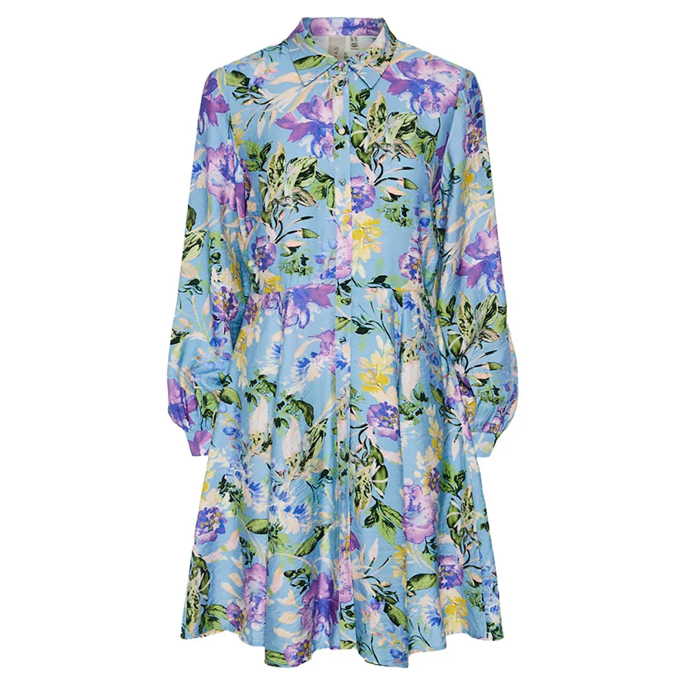 

Платье Yas Kaya long sleeve short, синий
