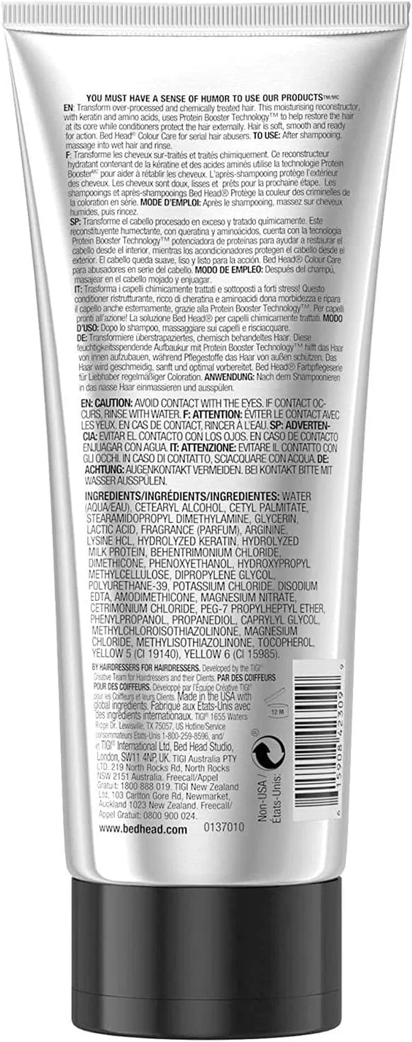 Реконструктор Tigi Bed Head Dumb Blonde для осветленных и поврежденных волос Tigi — фото 2