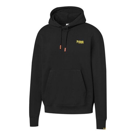 

Толстовка x randomevent pullover graphic hoodie 'black' Puma, черный