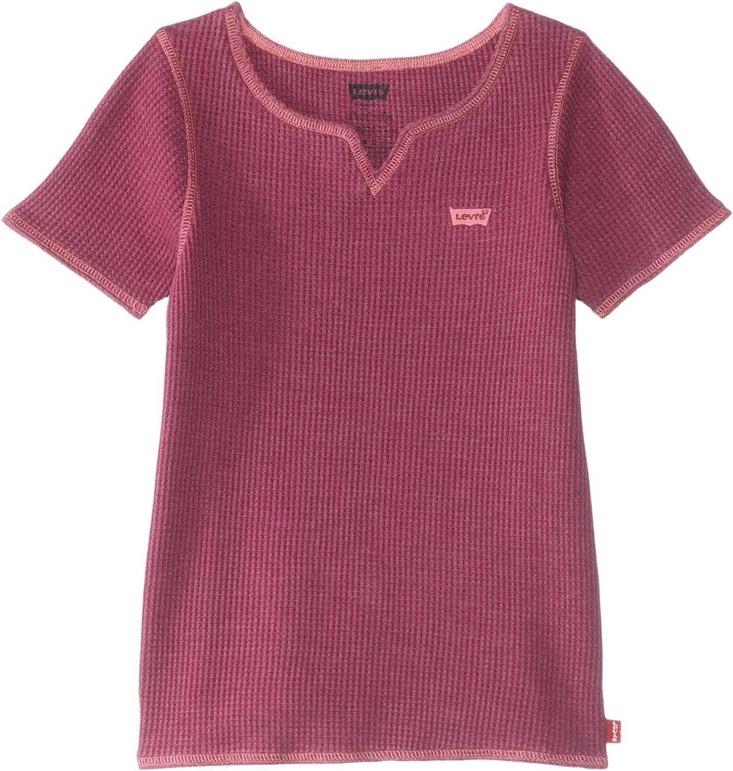 

Топ Levi's Kids Notch Neck Top, цвет Rhododendron