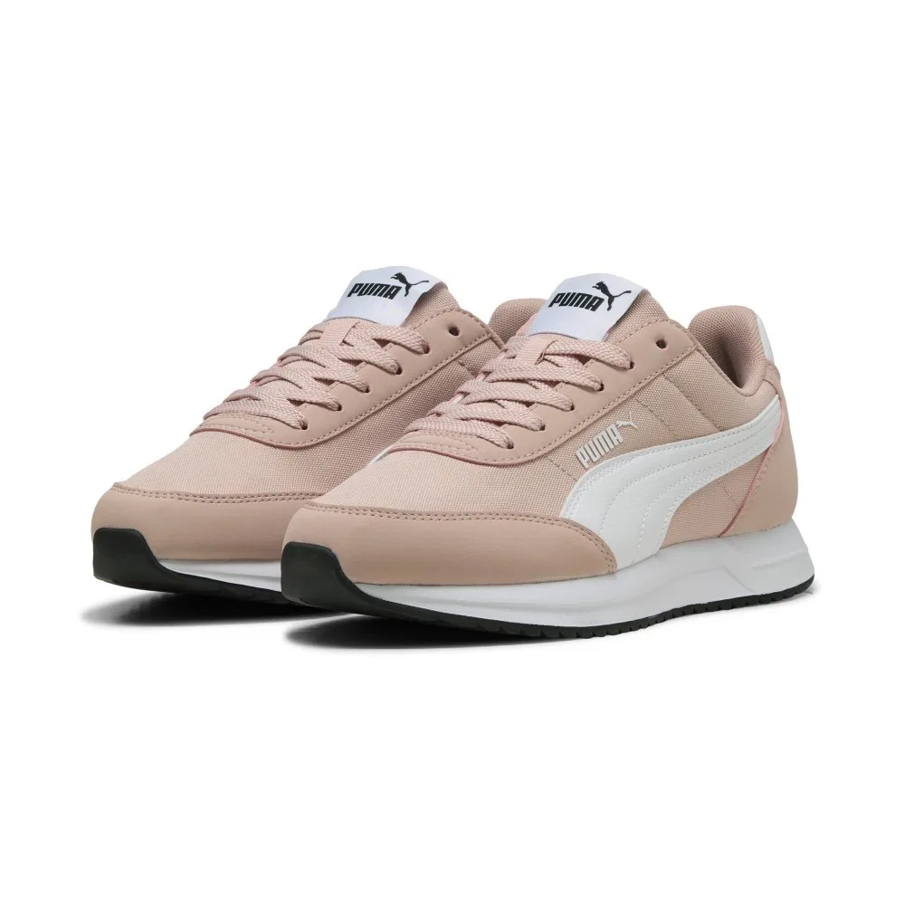 Мужские беговые кроссовки Puma R78 Lightwind чёрно-белые