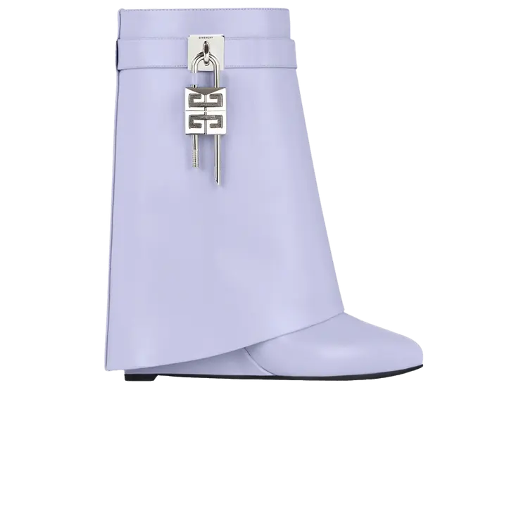 Ботинки Givenchy Wmns Shark Lock Biker Ankle Boot 'Lavender', фиолетовый