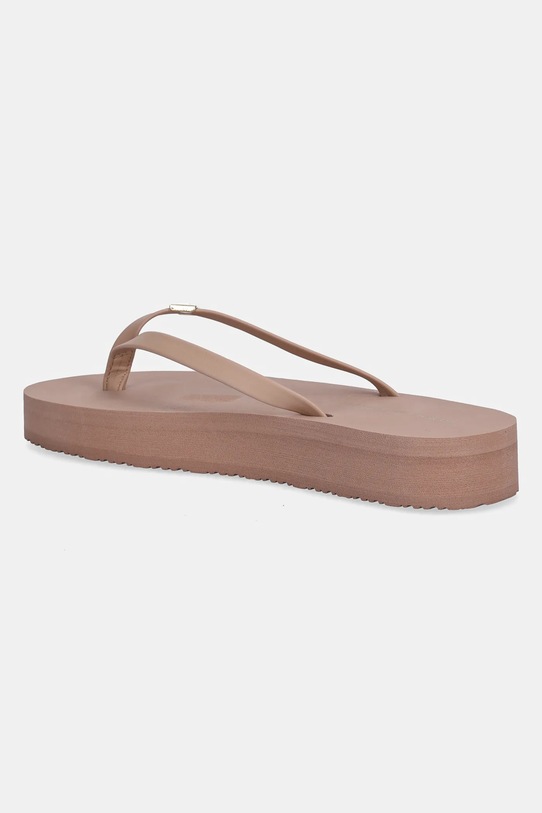 Шлепки Elevated Chic Beach Sandal Tommy Hilfiger, бежевый — фото 3