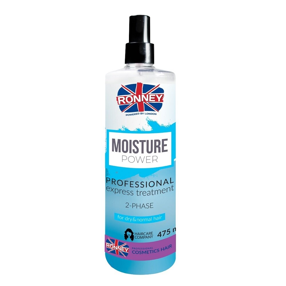 

Ronney, двухфазный увлажняющий спрей для сухих и поврежденных волос, 475 мл