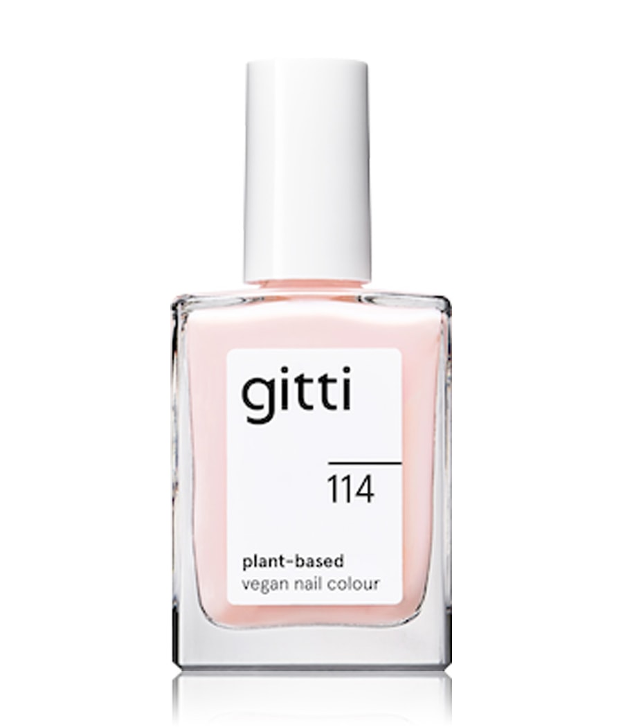 

Лак для ногтей gitti no. 114, Glänzendes Blassrosa, 15 ml