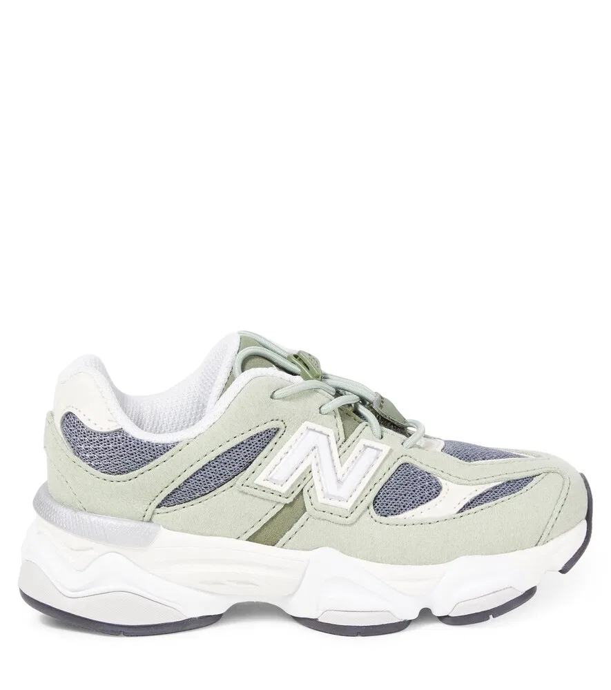 Детские кроссовки 9060 New Balance Kids, зеленый — фото 3