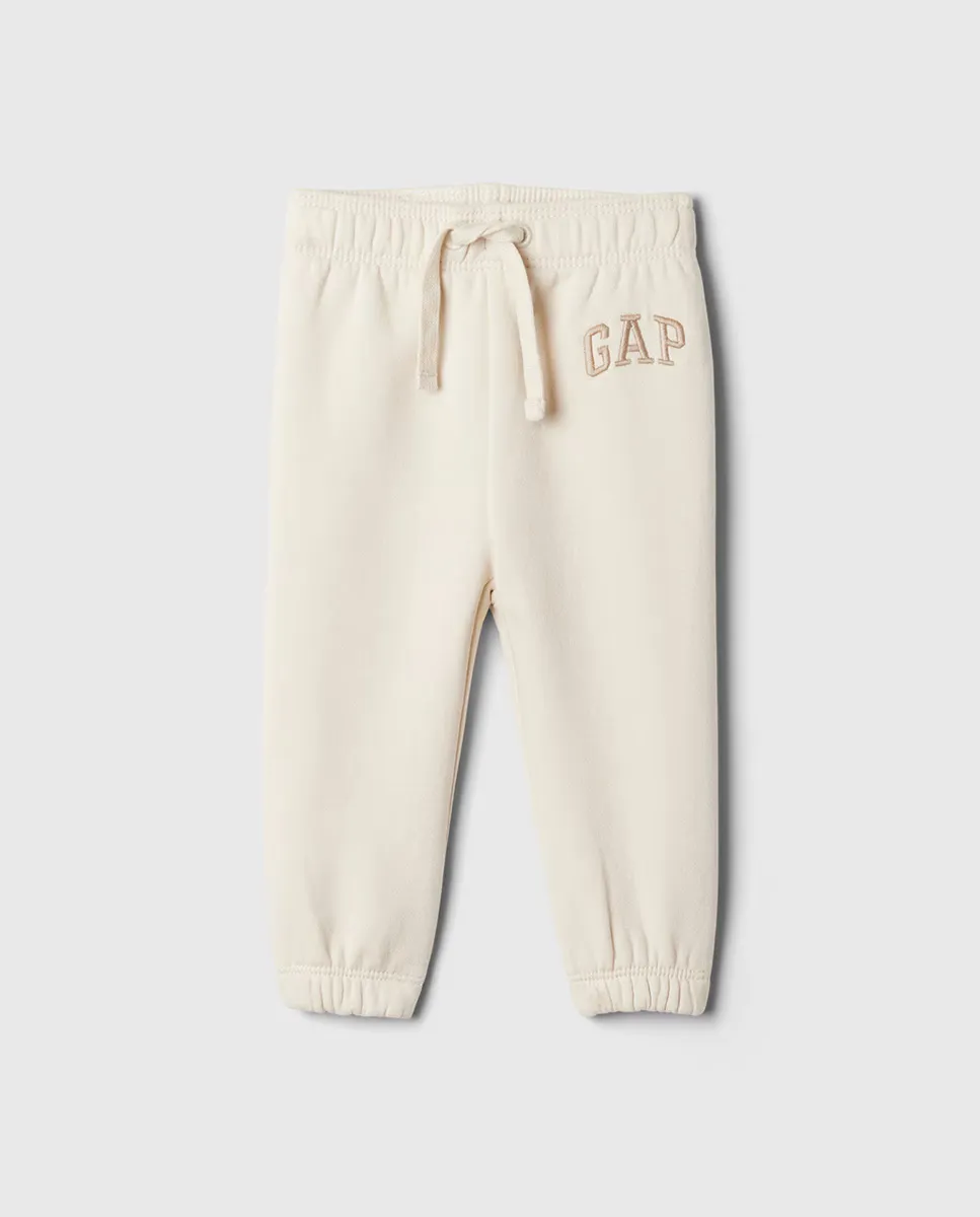 

Однотонные спортивные штаны для мальчика Gap, бежевый