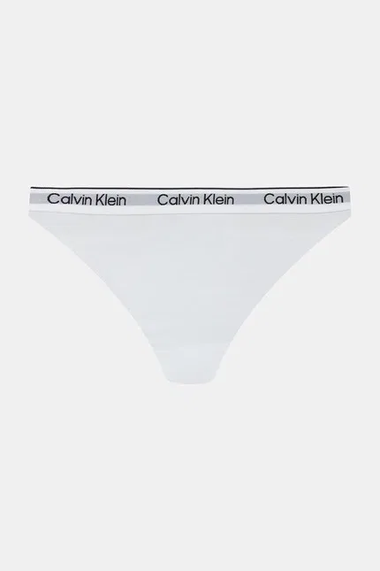 Трусы детские хлопковые 2 шт Calvin Klein Underwear, белый — фото 2