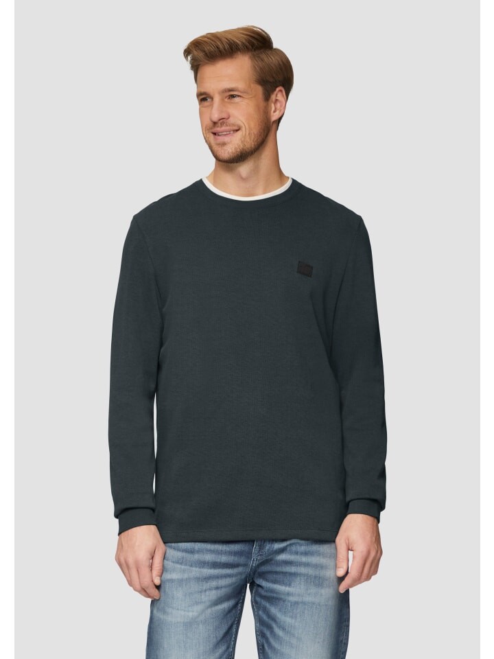 

Футболка s.Oliver T-Shirt langarm, серый