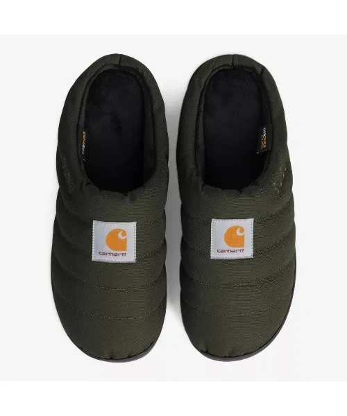 Тапочки Carhartt WIP Cordura для дома с квадратным логотипом, животный принт — фото 4