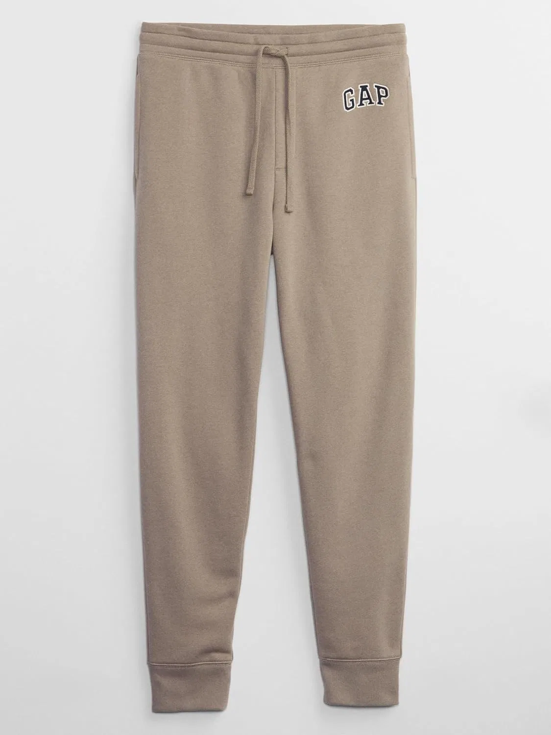 Мужские флисовые спортивные брюки Gap с логотипом, Trigger Brown — фото 4
