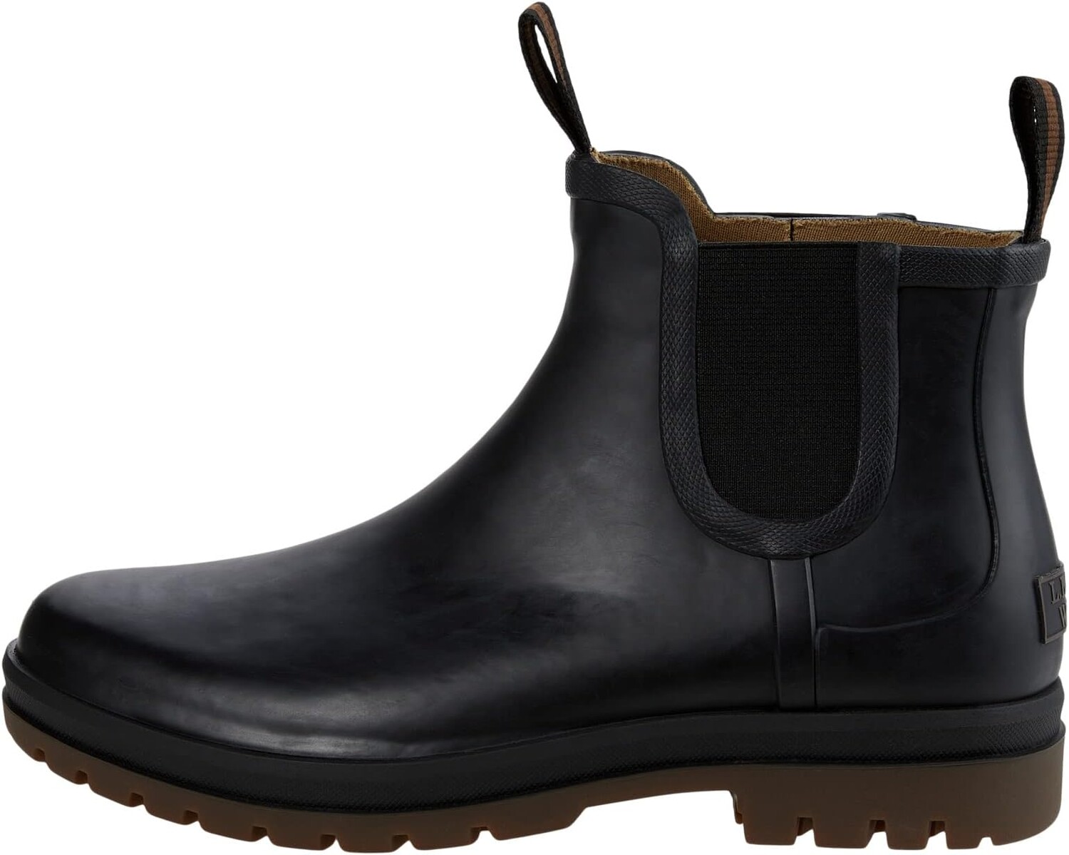 Резиновые сапоги Rugged Wellie Chelsea Boot L.L.Bean, цвет Black/Dark Gum — фото 4