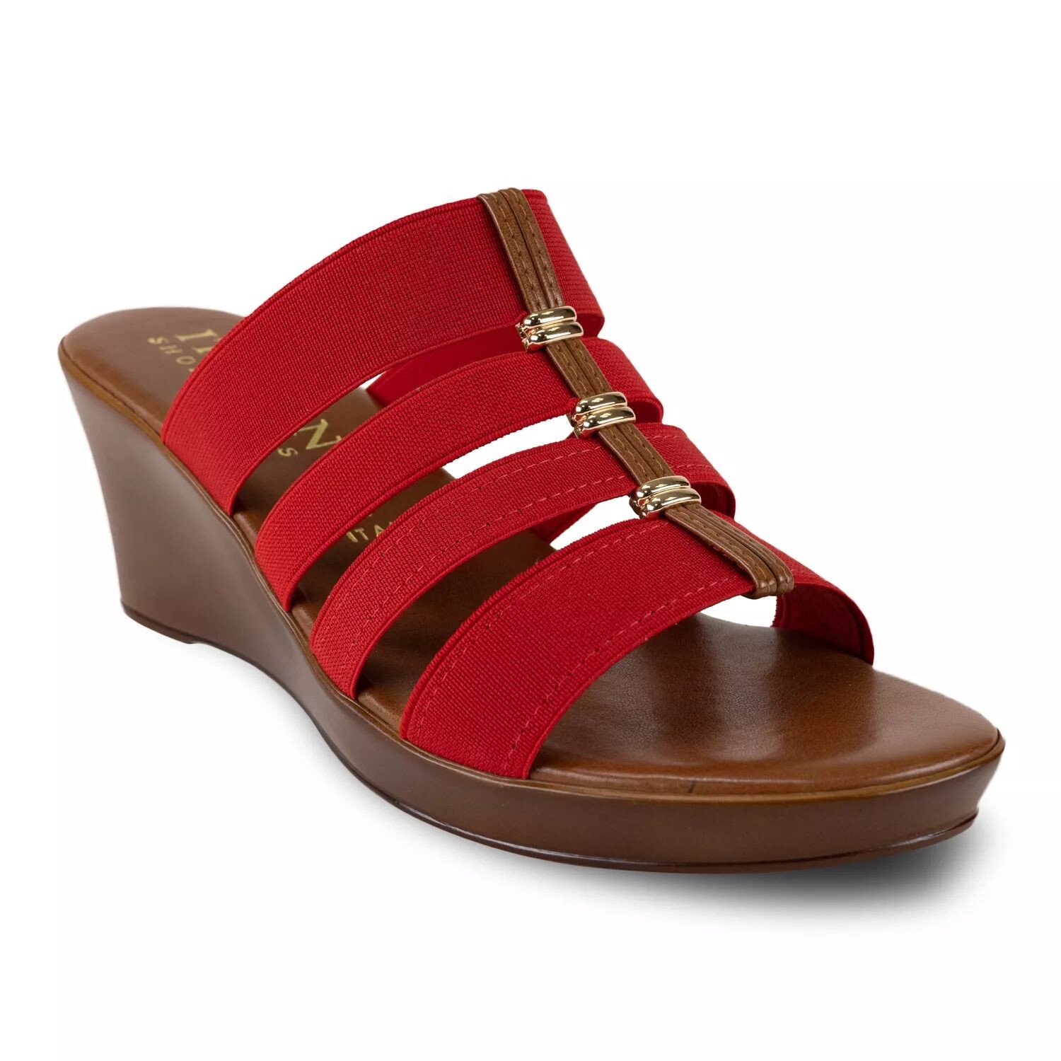 

Итальянские сандалии Clover от итальянских сапожников Italian Shoemakers, красный
