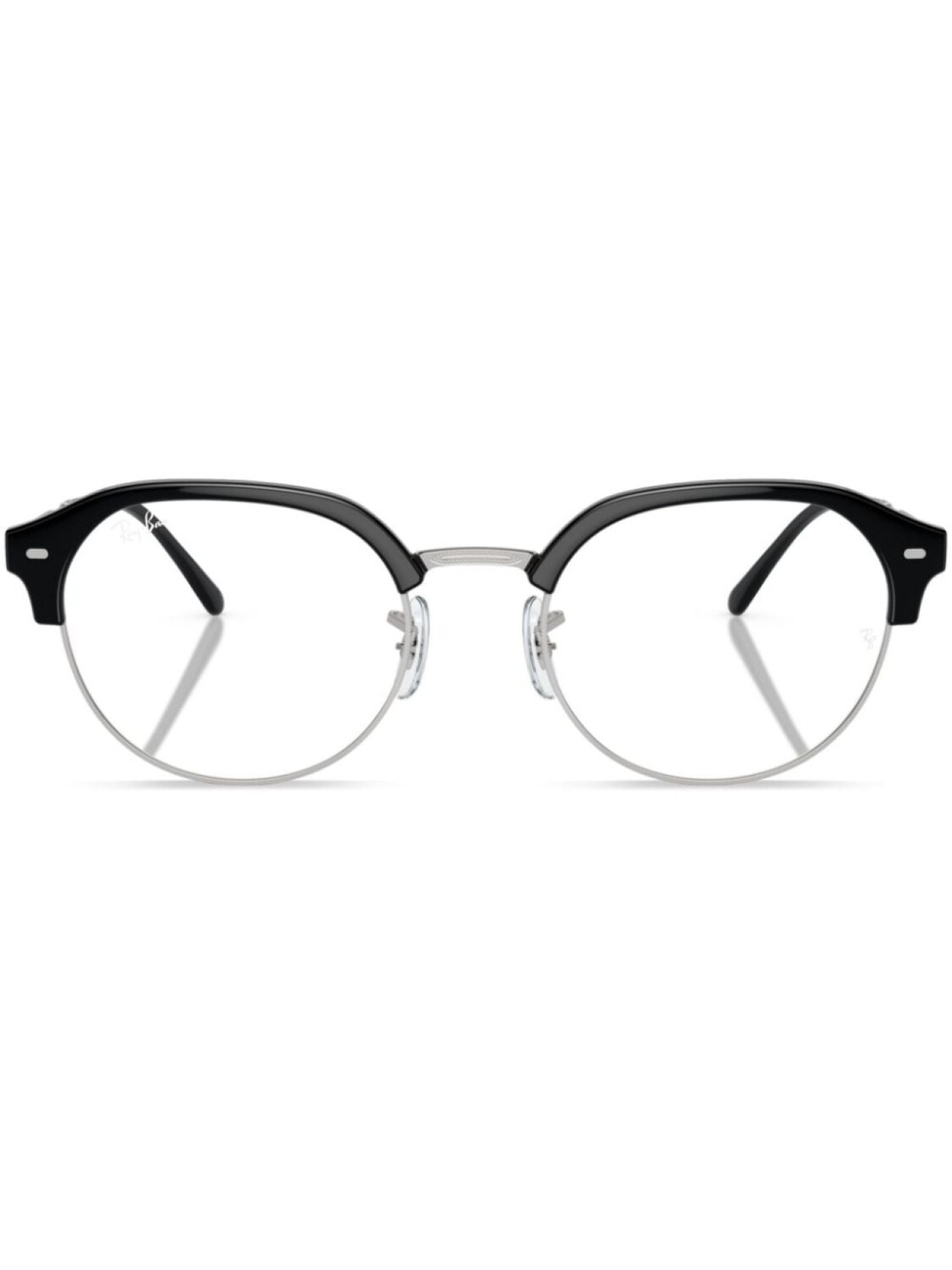 

Ray-Ban Rb7229 round-frame glasses, черный