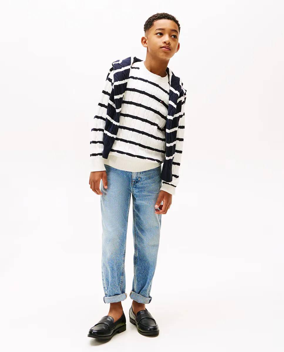 

Длинные джинсовые брюки для мальчика Tommy Hilfiger, синий
