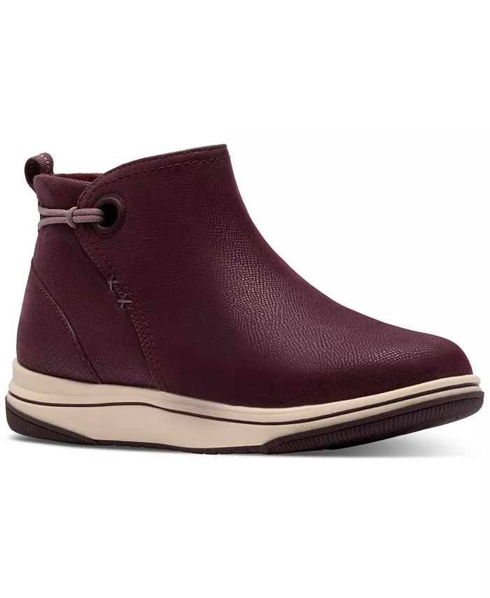 Женские Ботильоны Derby Breeze Wedge Clarks, красный