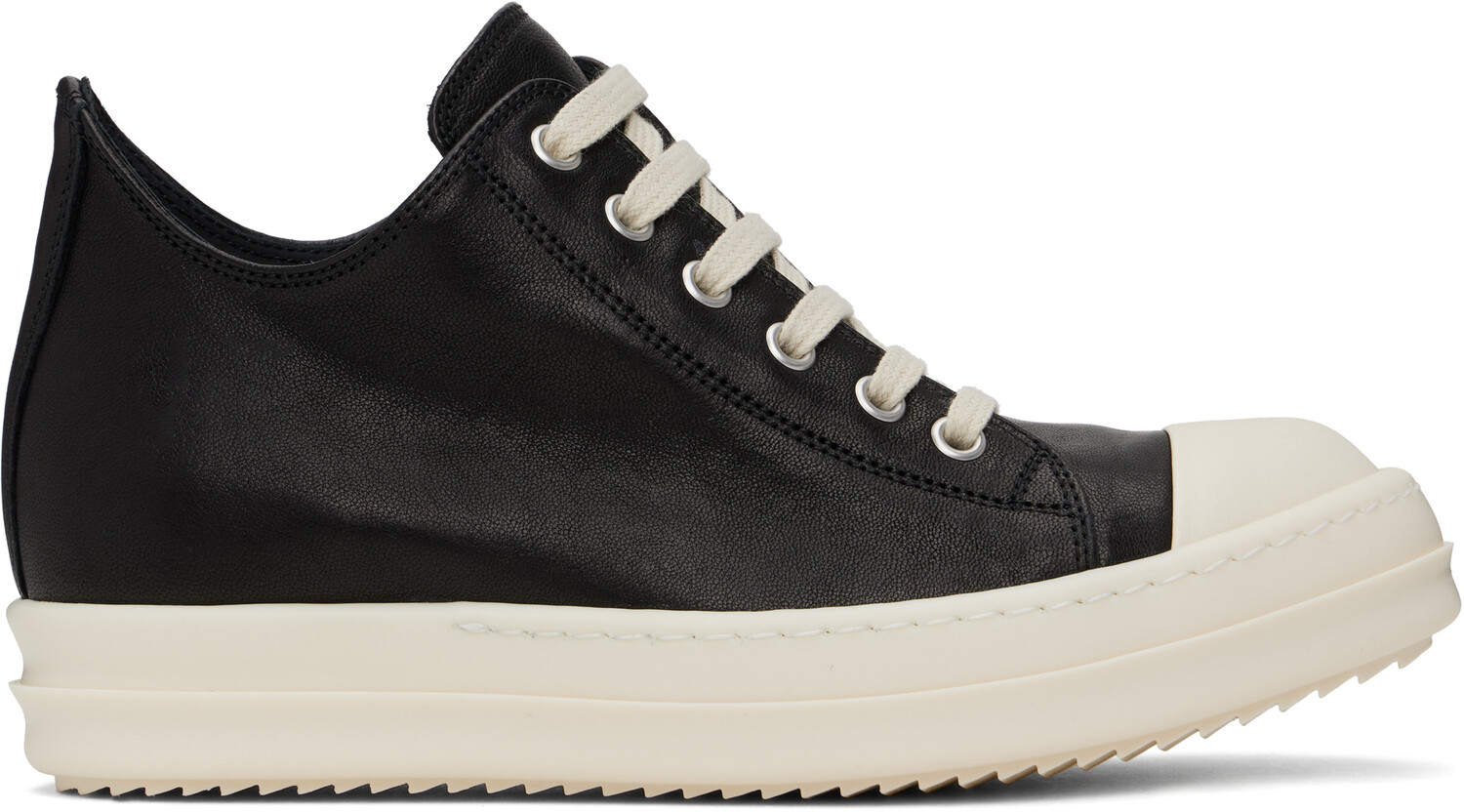 

Черные кроссовки Hollywood Low Sneaks Rick Owens, Black/Milk/Milk, Черный, Черные кроссовки Hollywood Low Sneaks Rick Owens, Black/Milk/Milk
