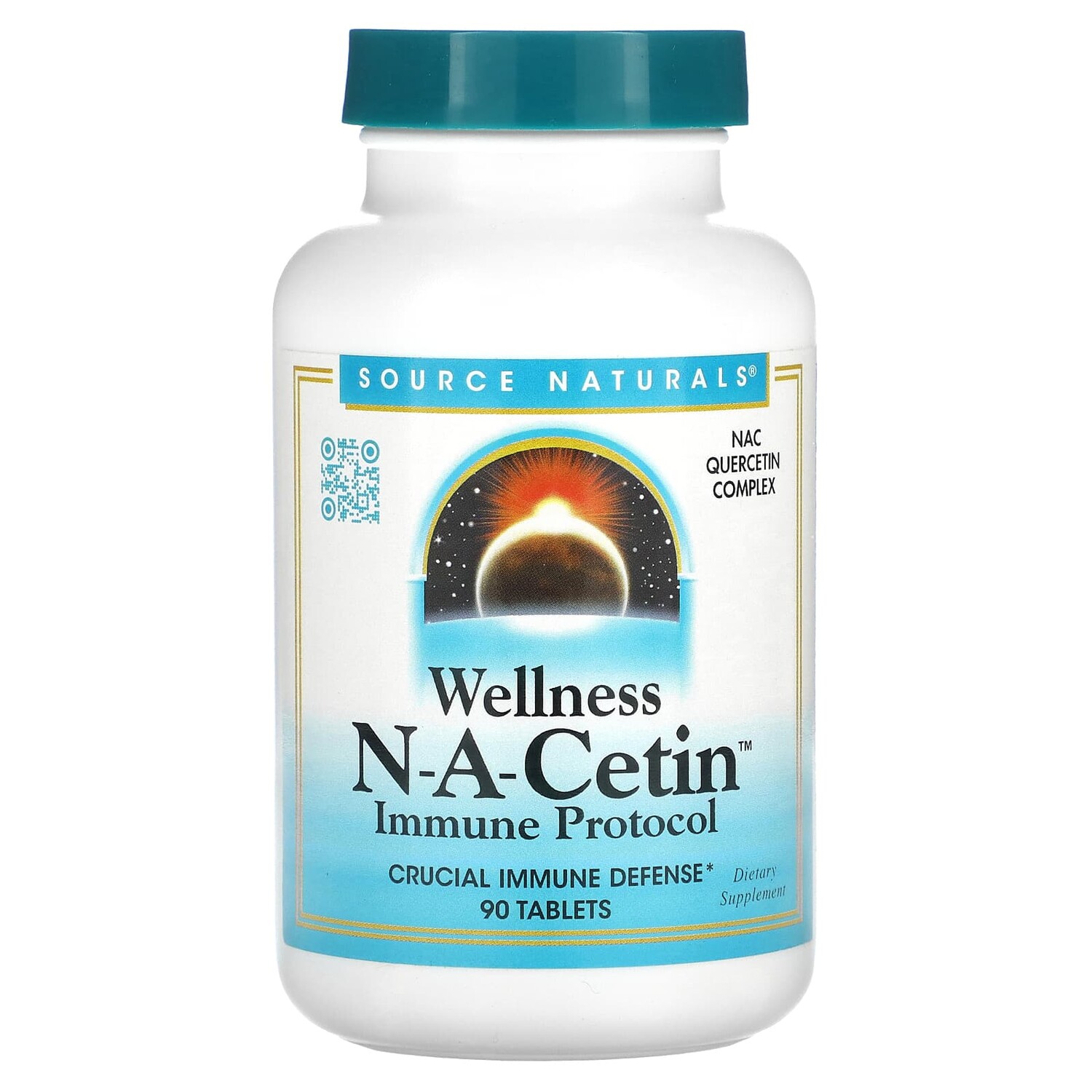 

Source Naturals Wellness NA-Cetin`` 90 таблеток