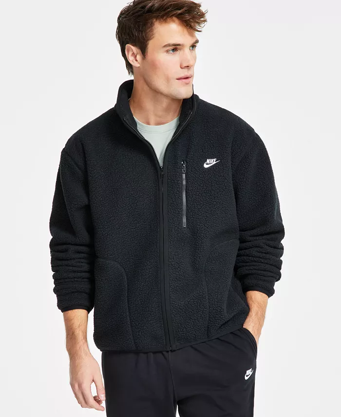 

Мужская спортивная куртка Club Men's Fleece Nike, черный