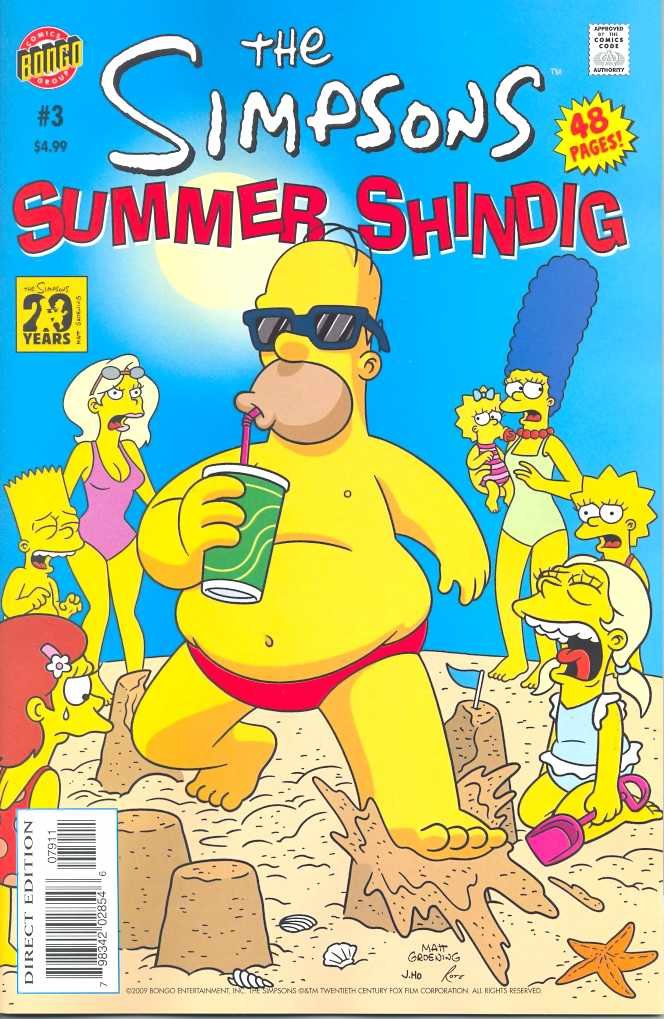 

Simpsons Summer Shindig #3 (Bongo Comics)