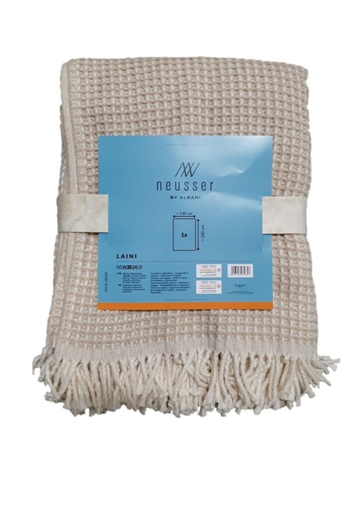 

Одеяло Neusser Collection Laini кремово-бежевый, 130 х 180 см