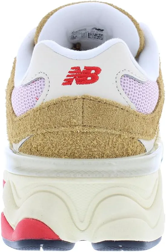Детские кроссовки New Balance 9060, бежевый/розовый — фото 3