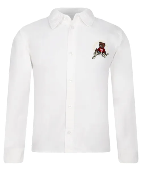 

Рубашка Оксфорд Regular fit Guess, белый