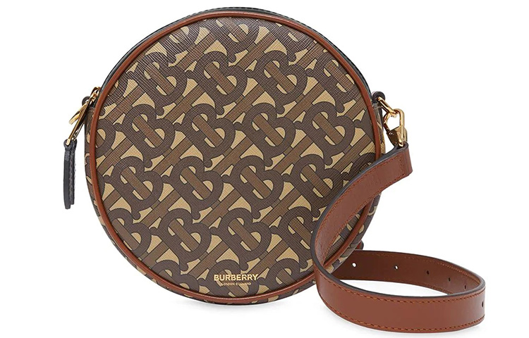 

Хлопковая сумка через плечо унисекс коричневая Burberry
