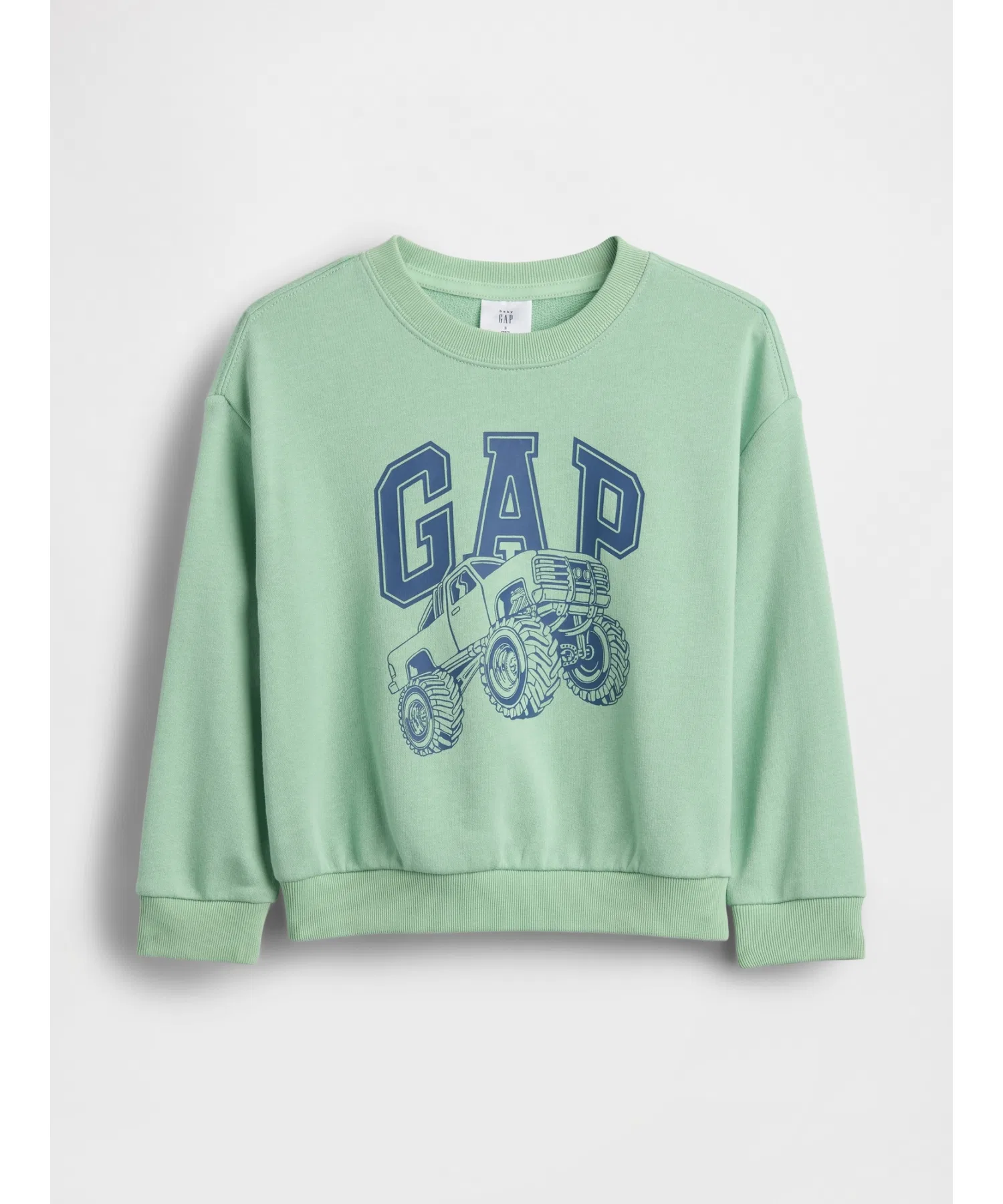 Свободная толстовка babyGap из французской махровой ткани с графическим принтом