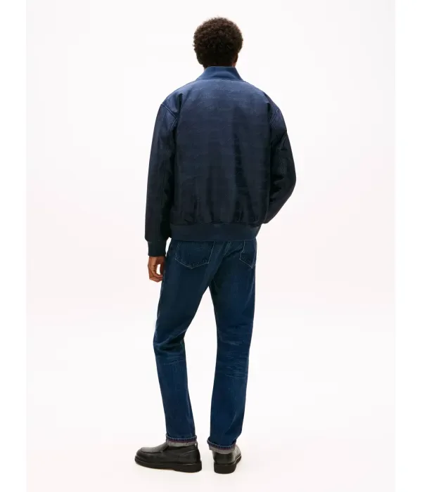 Двусторонняя куртка-бомбер regular fit Tommy Hilfiger, темно-синий — фото 4