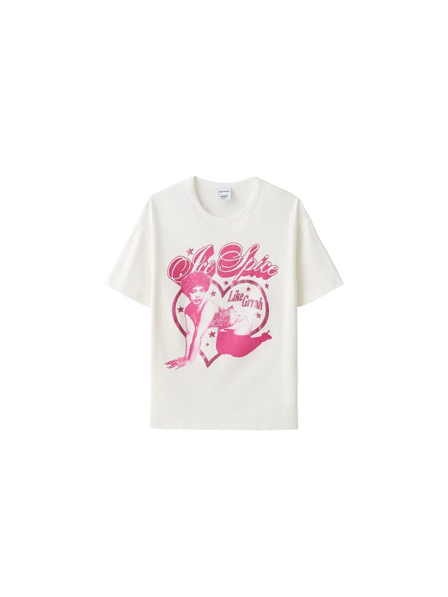 

Футболка Bershka, белый