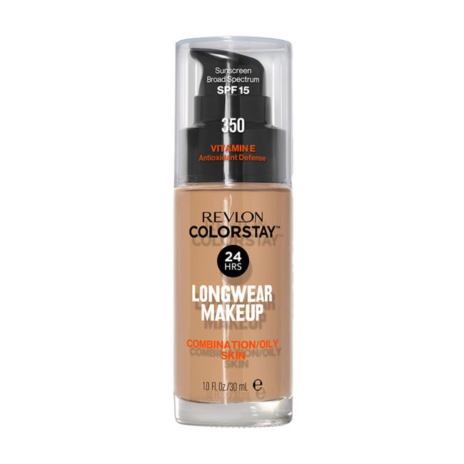 

Colorstay spf15 витамин Е стойкая тональная основа Revlon, цвет 350, 30 мл