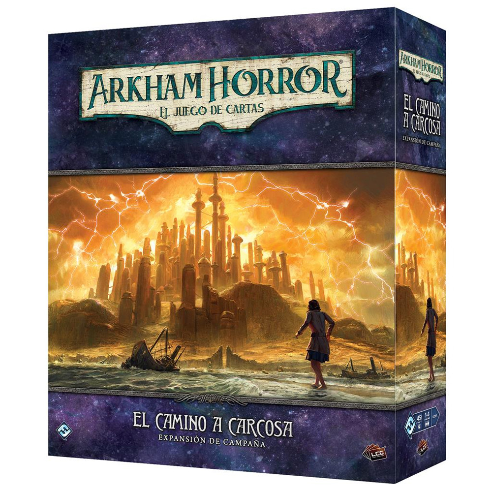 

Настольная игра Fantasy Flight Games Arkham Horror LCG: El Camino a Carcosa Campaign Expansion (Spanish Edition)